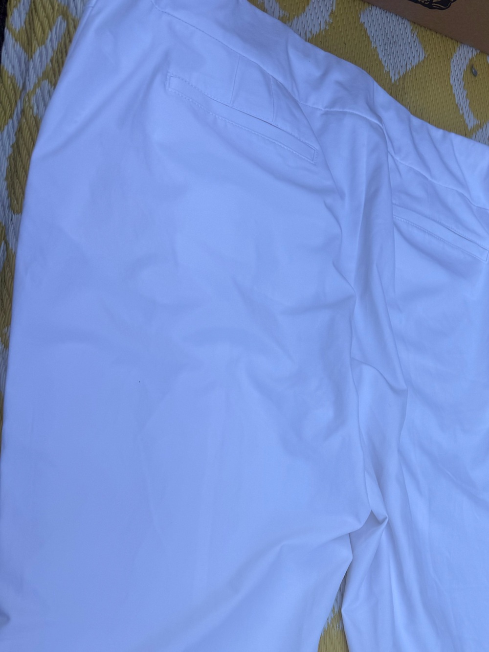 White Stretch Pants